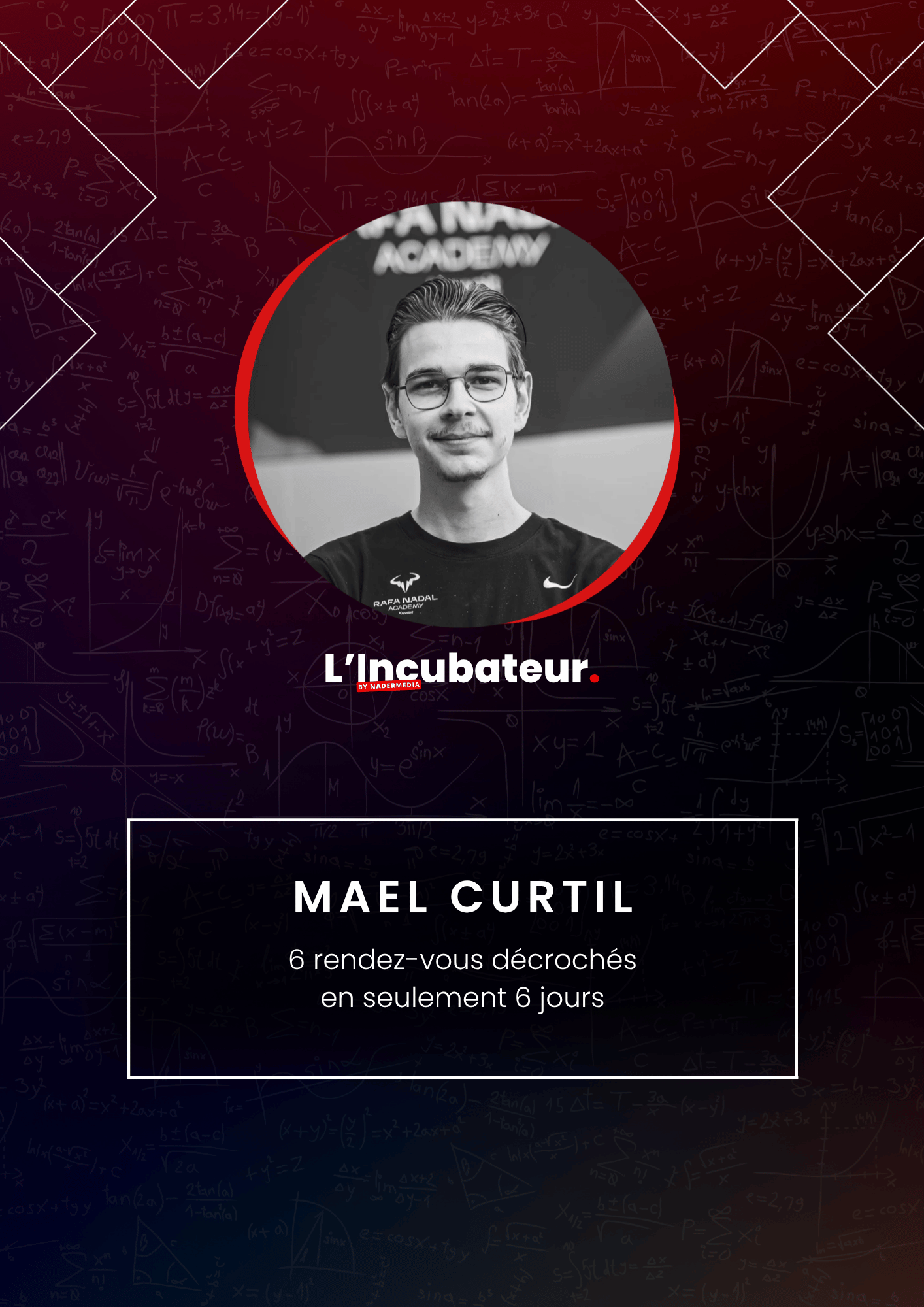 Mael Curtil : 6 rendez-vous décrochés. En seulement 6 jours.